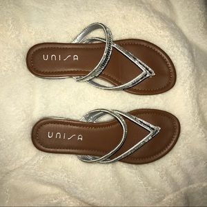 Silver Sandals